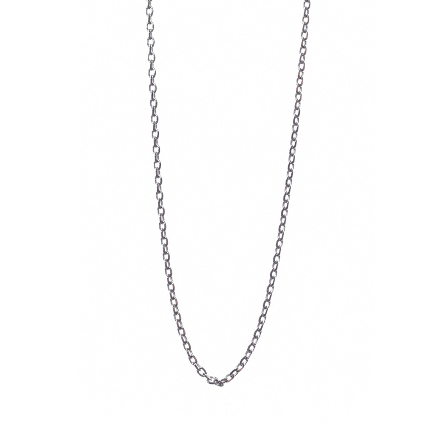 Lantisor din Argint 925 rodiat, model la baza gatului, 38 cm, 1 g