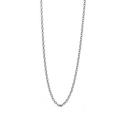 Lantisor din Argint 925 rodiat, model la baza gatului, 38 cm, 1 g