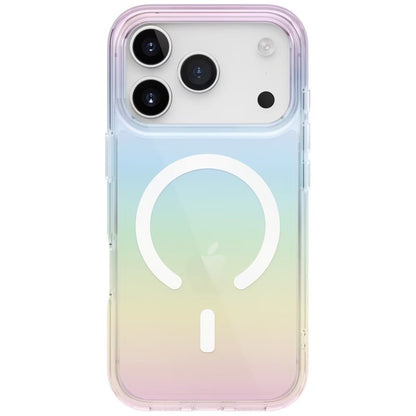 Husa Telefon, Klevo, Compatibila iPhone 17 Pro Max, Model Cameleon, Magsafe, Schimbare Gradient de Culoare din Unghiuri Diferite, Multicolor