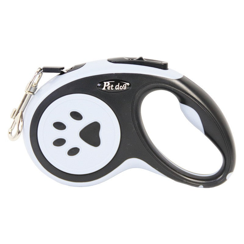Lesa Automata Retractabila, Klevo, pentru Caini, 3m, 20 kg, ABS, Negru/Bleu, 8x12x4 cm