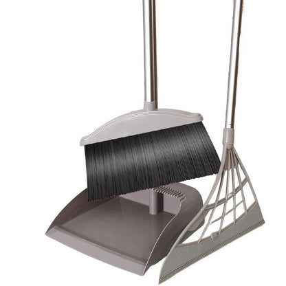 Set matura, faras cu coada si matura silicon, Klevo, Pentru uz casnic, Plastic/Otel, Gri, 90 x 72 x 100 cm