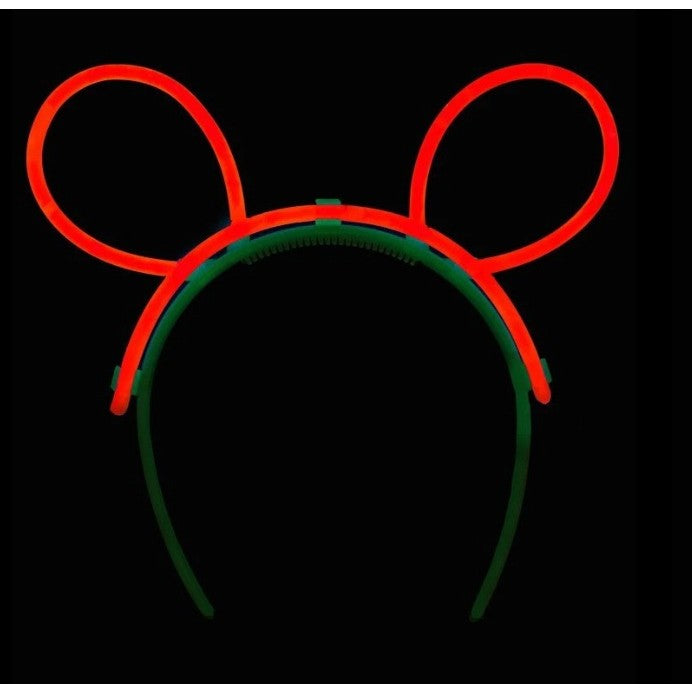 Cordeluta Decorativa, Klevo, din Plastic, Fluorescenta, Accesoriu Petrecere, Rosu