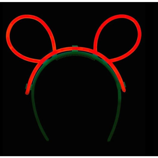 Cordeluta Decorativa, Klevo, din Plastic, Fluorescenta, Accesoriu Petrecere, Rosu