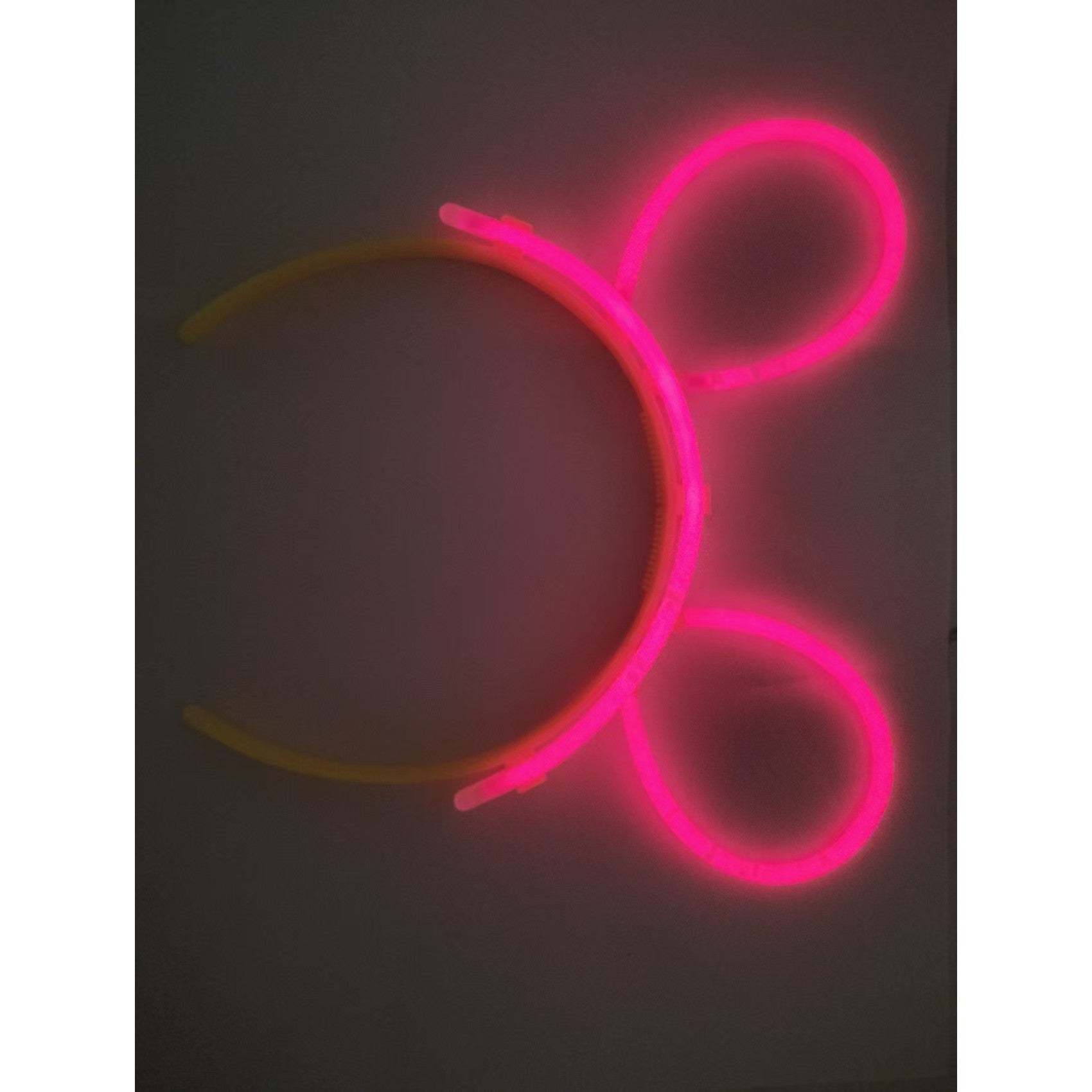 Cordeluta Decorativa, Klevo, din Plastic, Fluorescenta, Accesoriu Petrecere, Rosu