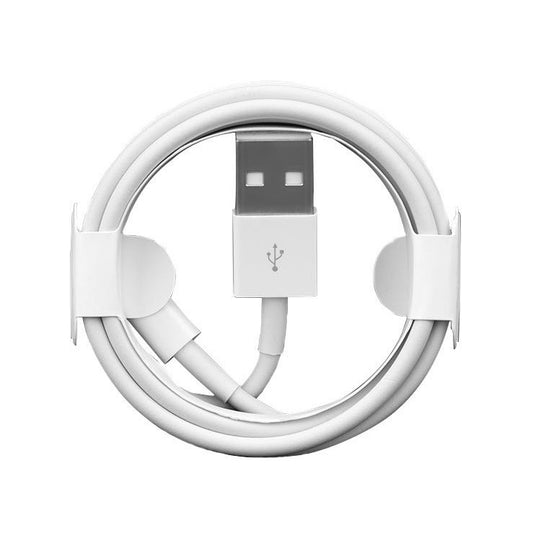 Cablu de Date pentru Telefon, Klevo, port USB-A Compatibil cu iPhone cu porturi de tip Lightning, pentru Incarcare Rapida, Lungime 1.5M, Alb