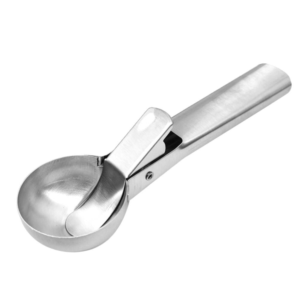 Lingura dozatoare inghetata Klevo,  Cool Serving, inox, gri