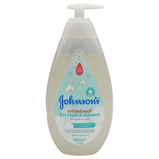 Lotiune, Johnsons Baby, Spalare 500 ml 2 in 1 Cotton Touch