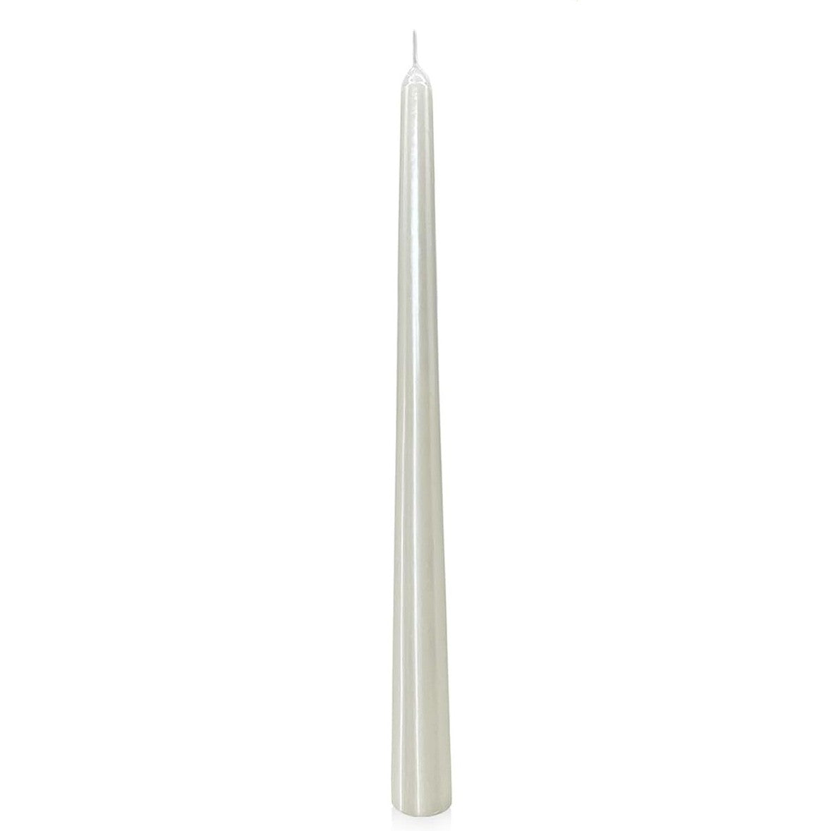 Lumanare Decorativa, Klevo, pentru Masa, 25 cm, din Parafina, fara Fum, Ardere 7.5h, Alb