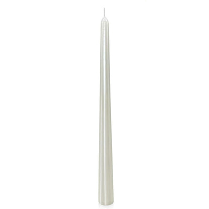 Lumanare Decorativa, Klevo, pentru Masa, 25 cm, din Parafina, fara Fum, Ardere 7.5h, Alb