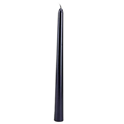 Lumanare Decorativa, Klevo, pentru Masa, 25 cm, din Parafina, fara Fum, Ardere 7.5h, Negru