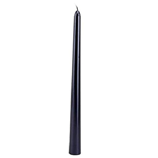 Lumanare Decorativa, Klevo, pentru Masa, 25 cm, din Parafina, fara Fum, Ardere 7.5h, Negru