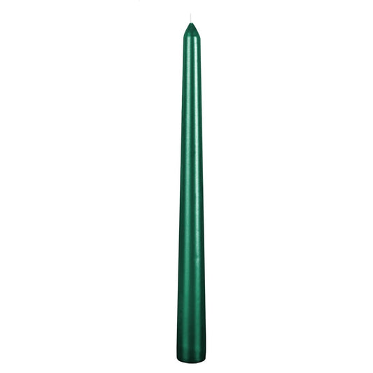 Lumanare Decorativa, Klevo, pentru Masa, 25 cm, din Parafina, fara Fum, Ardere 7.5h, Verde