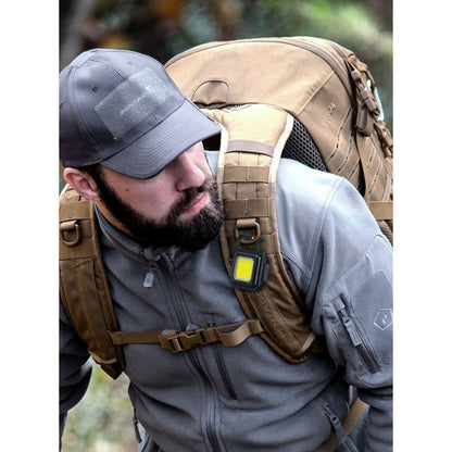 Lanterna de buzunar tip breloc, 30 LED-uri, incarcare prin usb Type C, pentru exterior, camping, alpinism, ciclism, Klevo
