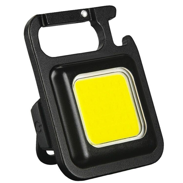 Lanterna de buzunar tip breloc, 30 LED-uri, incarcare prin usb Type C, pentru exterior, camping, alpinism, ciclism, Klevo