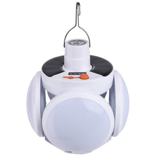Lampa solara cu 25 LED-uri, pliabila, prindere carlig cu 5 moduri de iluminare, Klevo