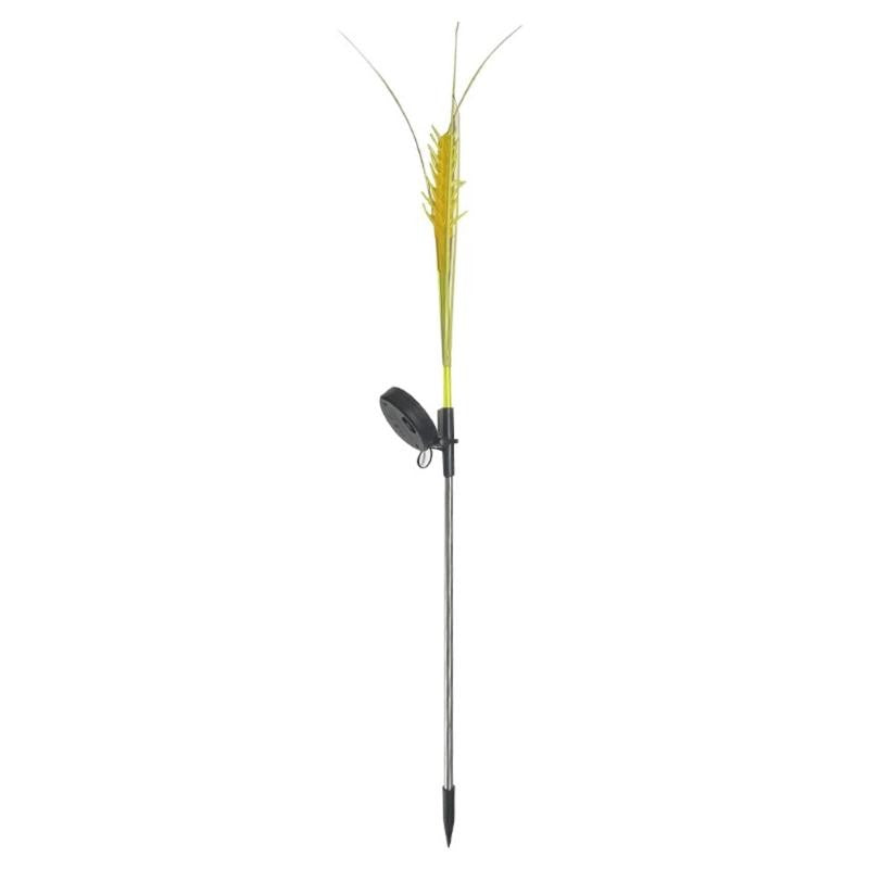 Lumina solara LED tip Spic de grau, inaltime 80 cm, pentru gradina, Klevo
