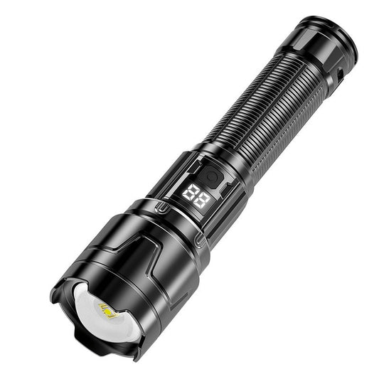 Lanternă Klevo P50 cu zoom telescopic, afișaj digital și ieșire magnetică  Model 117
