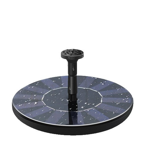 Fantana Arteziana pentru Gradina, Klevo, Solara, Automata, Rotunda, 3 Moduri de Pulverizare, Negru, 16 cm