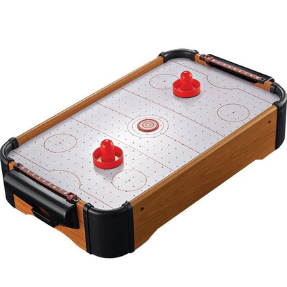 Masa Air-Hockey Klevo, 51 x 31.5 x 9.5 cm, bara pentru punctaj, material ABS, maro