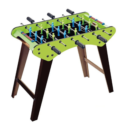 Masa de Fotbal, Klevo, cu Picioare, 6 Manere, Tablou de Scor, 71.3 x 14.6 x 36 cm, din Lemn/Otel/ABS, Verde