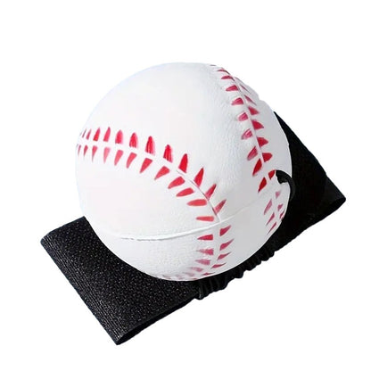 Minge Saltareata Hiperelastica, Klevo, Model Minge de Baseball cu Fixare de Mana, Space Moon Ball foarte Elastica, Antistress pentru Copii, Diametru
