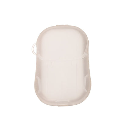 Mini Cutie de Sapun din Hartie, Klevo, de Unica Folosinta, Portabila, Potrivit pentru Calatorii, 20 buc, Alb
