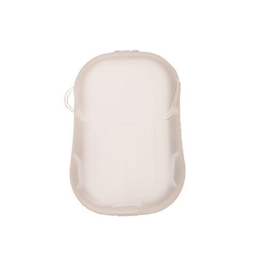 Mini Cutie de Sapun din Hartie, Klevo, de Unica Folosinta, Portabila, Potrivit pentru Calatorii, 20 buc, Alb