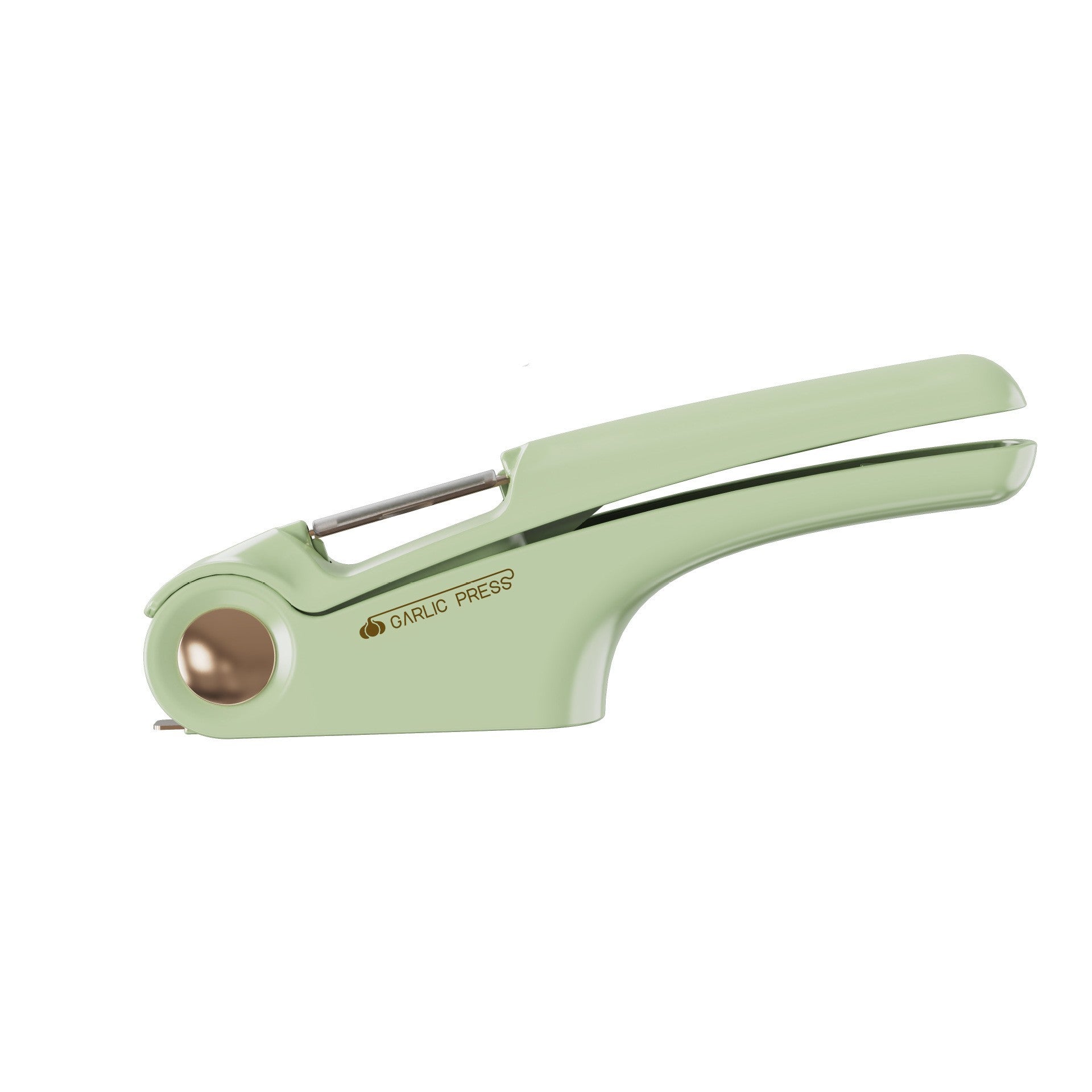 Presa Multifunctionala pentru Usturoi 4in1, Klevo, Presa, Feliator, Desfacator de Borcane, Curatator Fructe/Legume, 22 x 8.8 cm, Verde