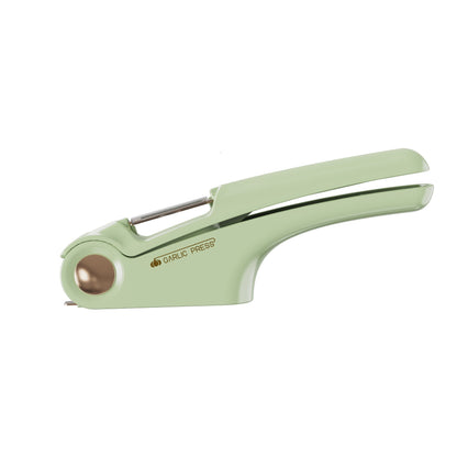 Presa Multifunctionala pentru Usturoi 4in1, Klevo, Presa, Feliator, Desfacator de Borcane, Curatator Fructe/Legume, 22 x 8.8 cm, Verde