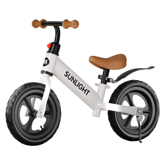 Bicicleta de Echilibru, Pentru Copii, Klevo, Fara Pedale, Cu Doua Roti, 2-6 Ani, Inaltime Reglabila, 82 x 55 x 45 cm, Alb