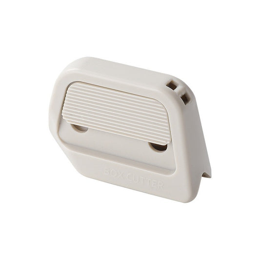 Cutter Portabil, Klevo, din ABS, Magnetic, Lama Ceramica, Autoretractabila, Universal, Alb