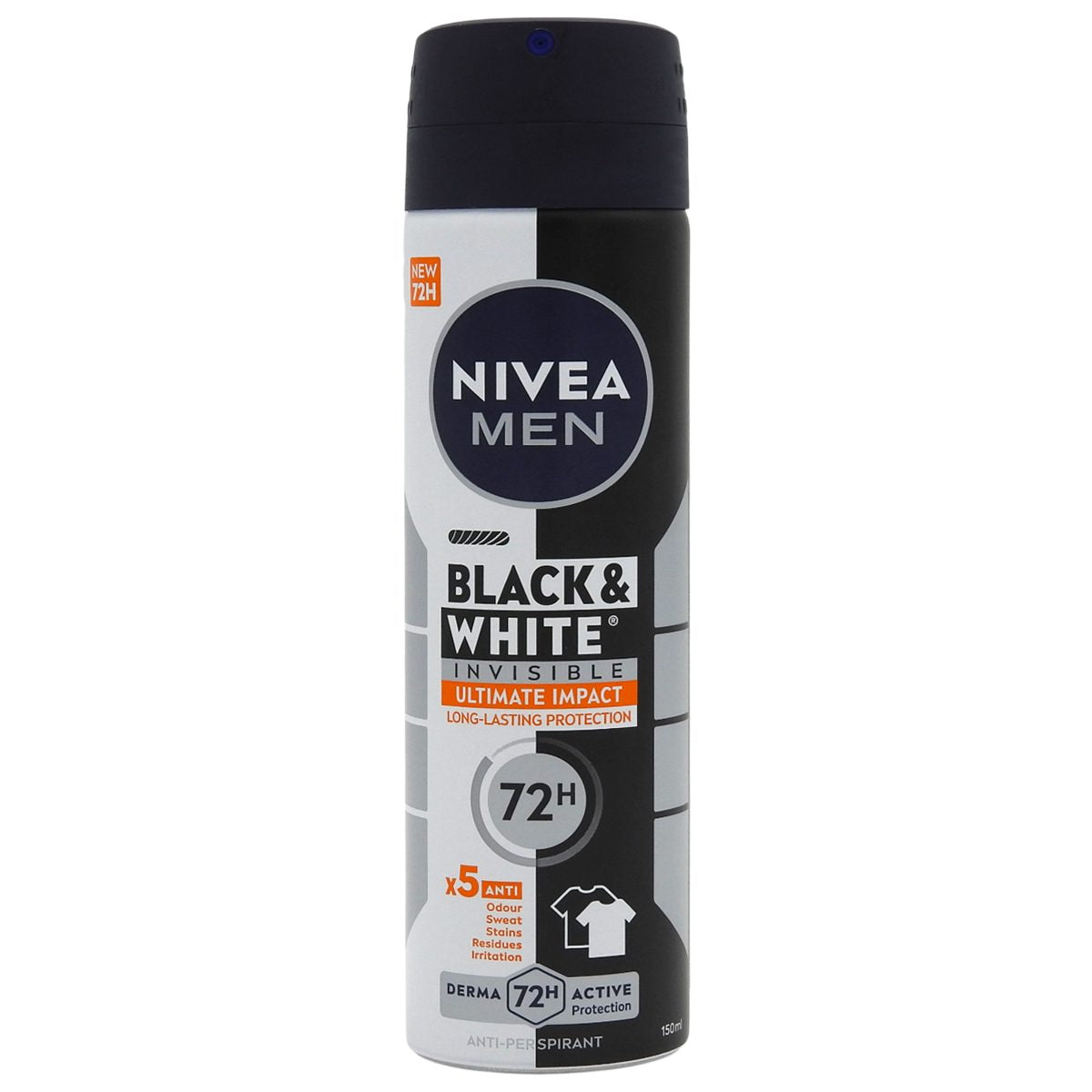 Antiperspirant Deo Spray, NIVEA,  Ultimate Impact, 150 ml