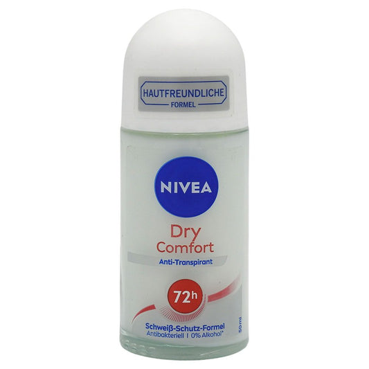 Antiperspirant Roll On, NIVEA, Dry Comfort, 50 ml