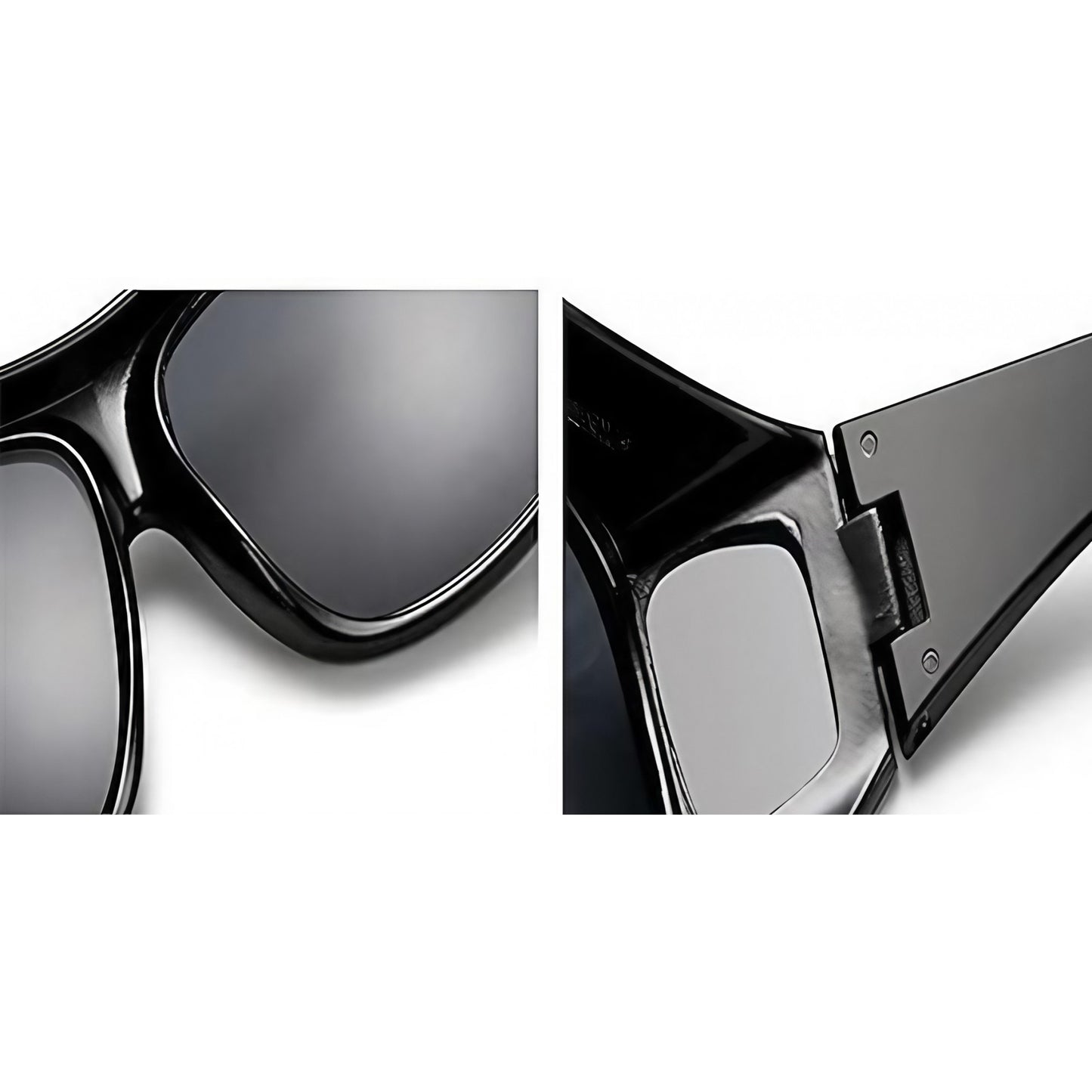 Ochelari de Soare, Klevo, Polarizati, pentru Condus, Ciclism, cu Posibilitatea Purtarii peste Ochelarii de Vedere, 400 UV, cu Lentila Neagra pentru Protectie, Rama Neagra, 15x5 cm