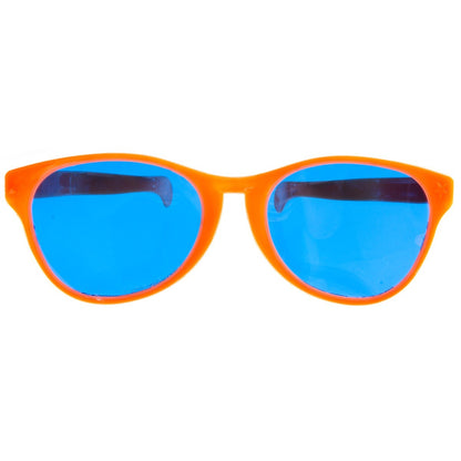 Ochelari Deghizare, Klevo, Marime Exagerata, din Plastic, 26 x 9 cm, Portocaliu