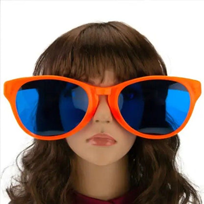 Ochelari Deghizare, Klevo, Marime Exagerata, din Plastic, 26 x 9 cm, Portocaliu