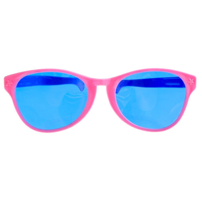 Ochelari Deghizare, Klevo, Marime Exagerata, din Plastic, 26 x 9 cm, Roz
