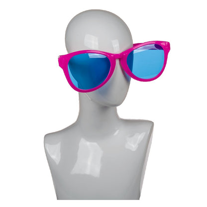 Ochelari Deghizare, Klevo, Marime Exagerata, din Plastic, 26 x 9 cm, Roz