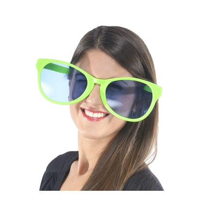 Ochelari Deghizare, Klevo, Marime Exagerata, din Plastic, 26 x 9 cm, Verde