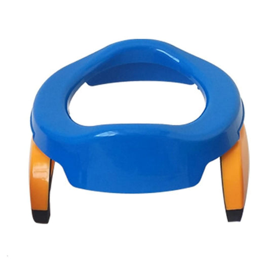 Olita Portabila 2 in 1, Klevo, Olita + Capac de Toaleta, din Plastic, Diametru 21 cm, Albastru