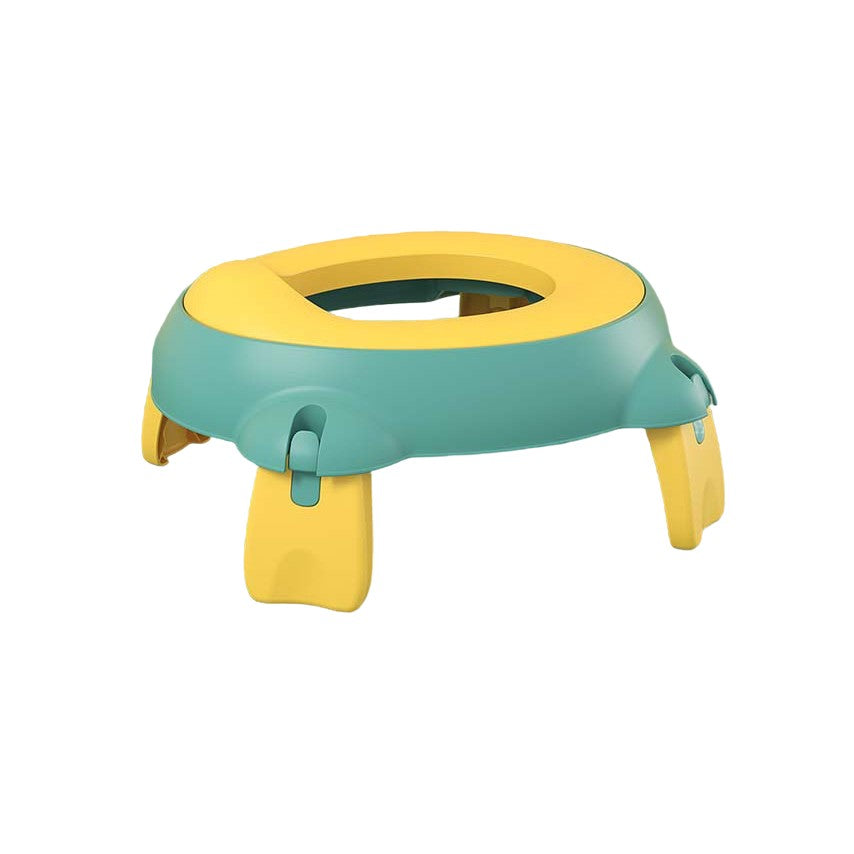 Olita Portabila,Klevo, pentru Calatorii, Confectionata din Spuma PU, 1-6 ani, 34x32x17 cm, Verde/Galben
