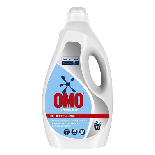 OMO Professional Active Clean – Detergent Lichid Rufe, 5 L