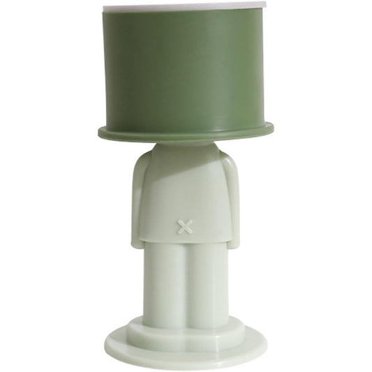 Opritor de Usa, Klevo, din Silicon, Model Magicial, cu Prindere de Perete, Anti-Coliziune, 4x 8.5 cm, Verde