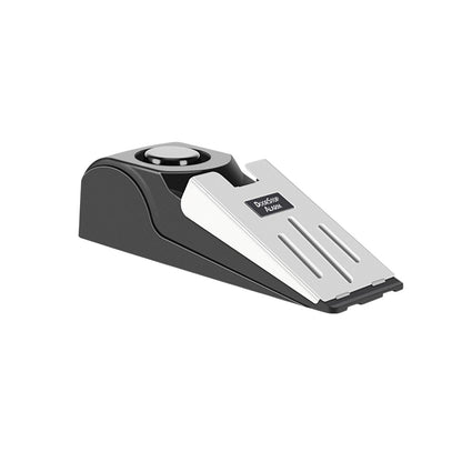 Opritor pentru Usa cu Alarma, Klevo, 120DB, cu Baterii, cu 3 Trepte de Sensibilitate, Antialunecare, Buton ON-OFF, 14x4.5x4 cm, Negru