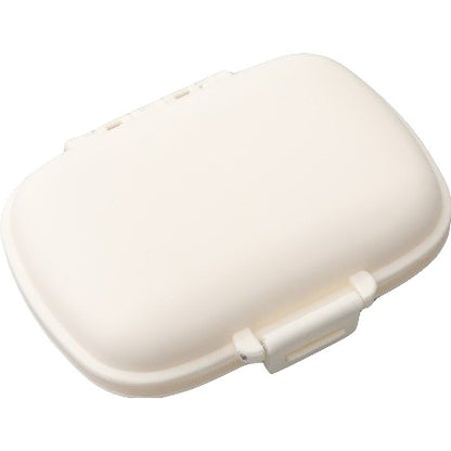 Organizator medicamente, Plastic, 8 compartimente, 0.1 L, Alb, Klevo, 11 x 7 cm