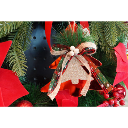 Ornament brad, Klevo, Brad, Rosu, Lucios, 14*16CM, Acril, Interior/ Exterior