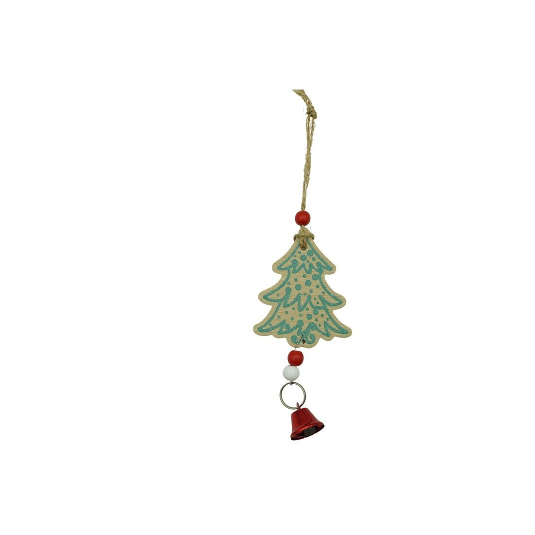 Ornament de brad bradulet, Klevo, multicolor, lemn, 17 cm