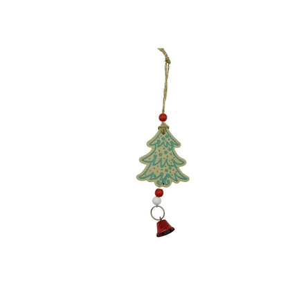 Ornament de brad bradulet, Klevo, multicolor, lemn, 17 cm
