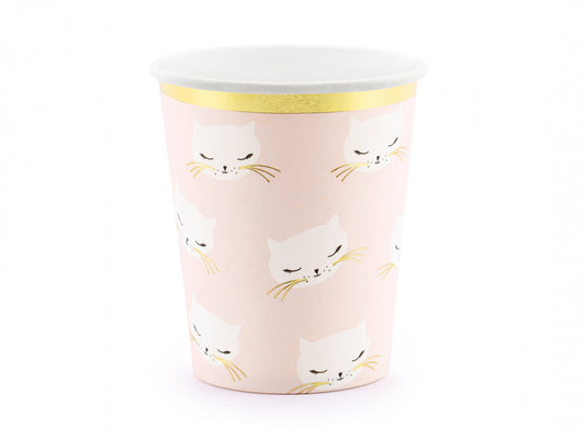 Pahare Cat, 200 ml (1 set. / 6 buc.)