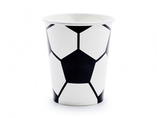 Pahare Fotbal, mix, 260 ml (1 set. / 6 buc.)